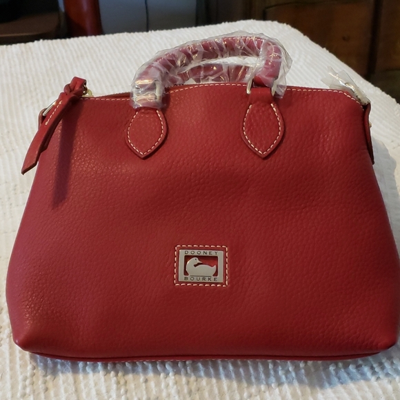 Dooney & Bourke Handbags - NWT Beautiful Dooney&Bourke Crimson XBody Satchel